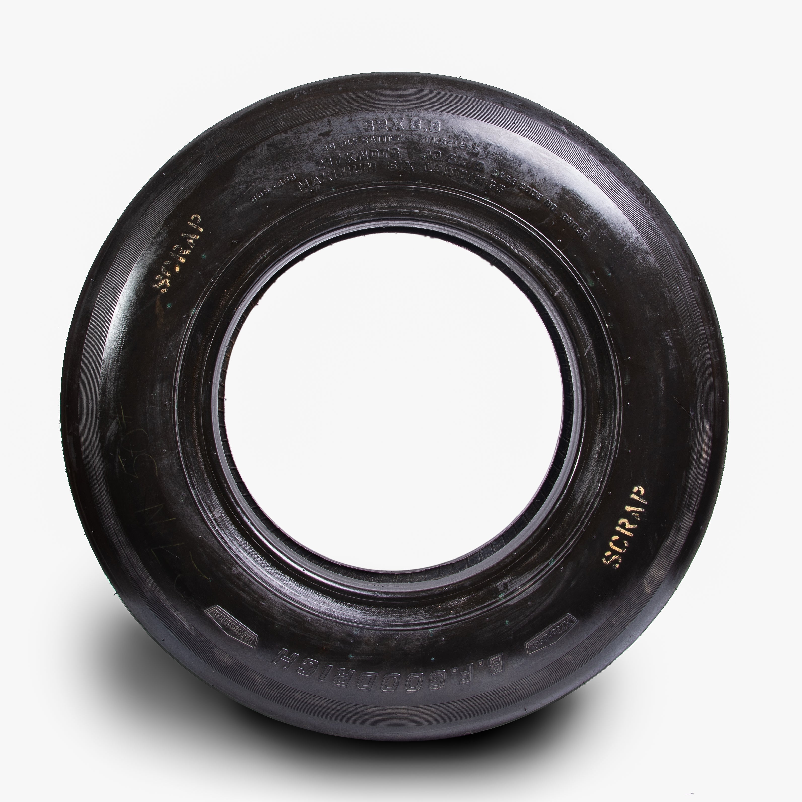 Space Shuttle Columbia - Flown Nose Landing Gear Tire, Default Title at Stemcell Science Shop