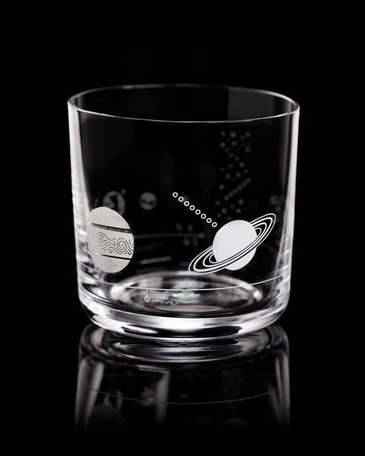 Solar System Rocks Glass: White Drinkware Stemcell Science Shop