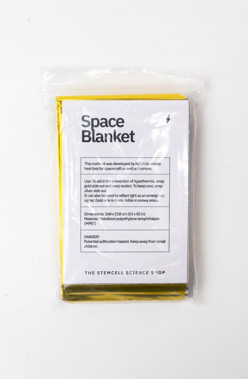 Space Blanket, Gold/Silver at Stemcell Science Shop