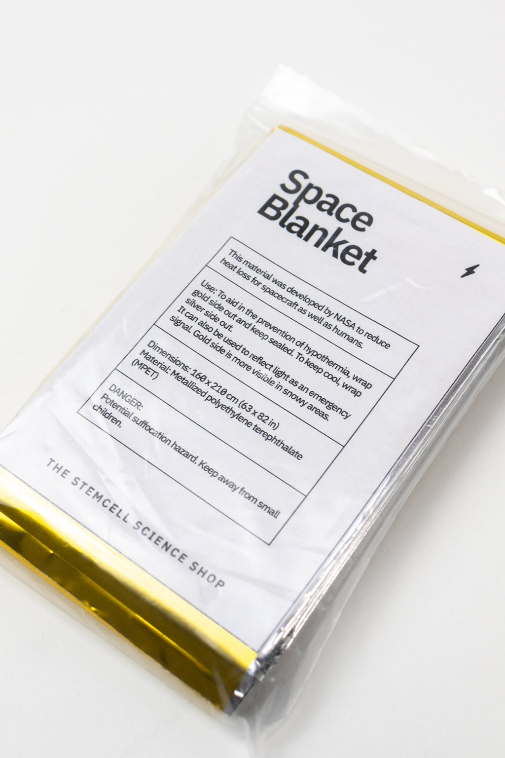 Space Blanket, Gold/Silver at Stemcell Science Shop