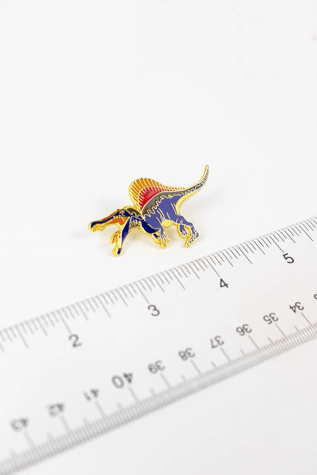 Spinosaurus Enamel Pin (Spinosaurus aegyptiacus), Default Title at Stemcell Science Shop