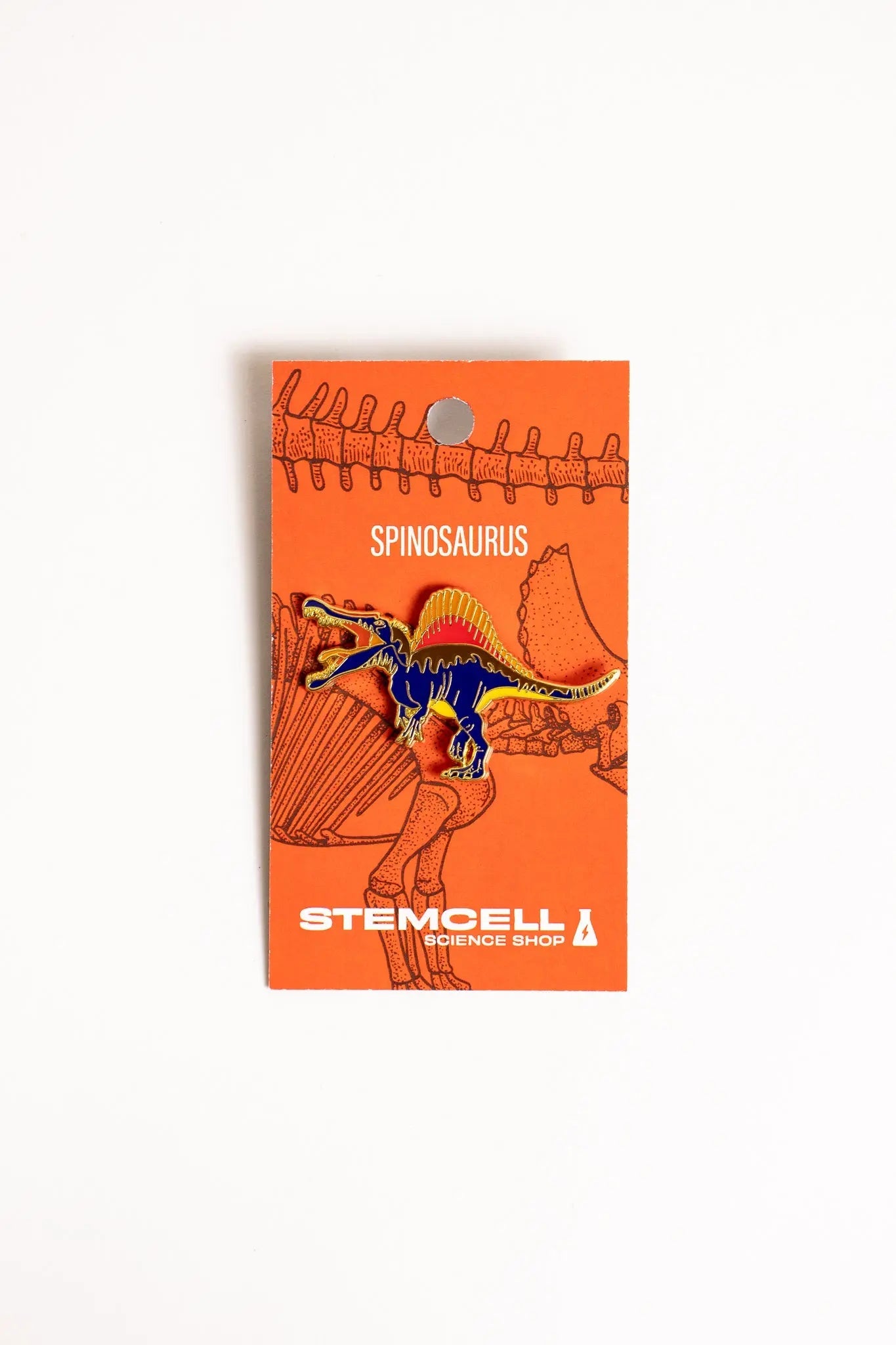 Spinosaurus Enamel Pin (Spinosaurus aegyptiacus), Default Title at Stemcell Science Shop