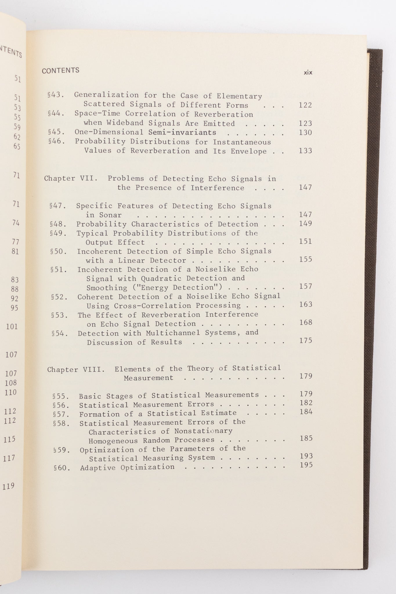 Statistical Methods in Sonar Books Stemcell Science Shop