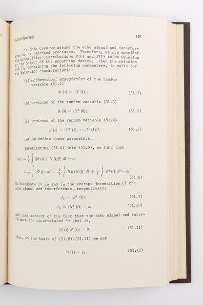 Statistical Methods in Sonar Books Stemcell Science Shop