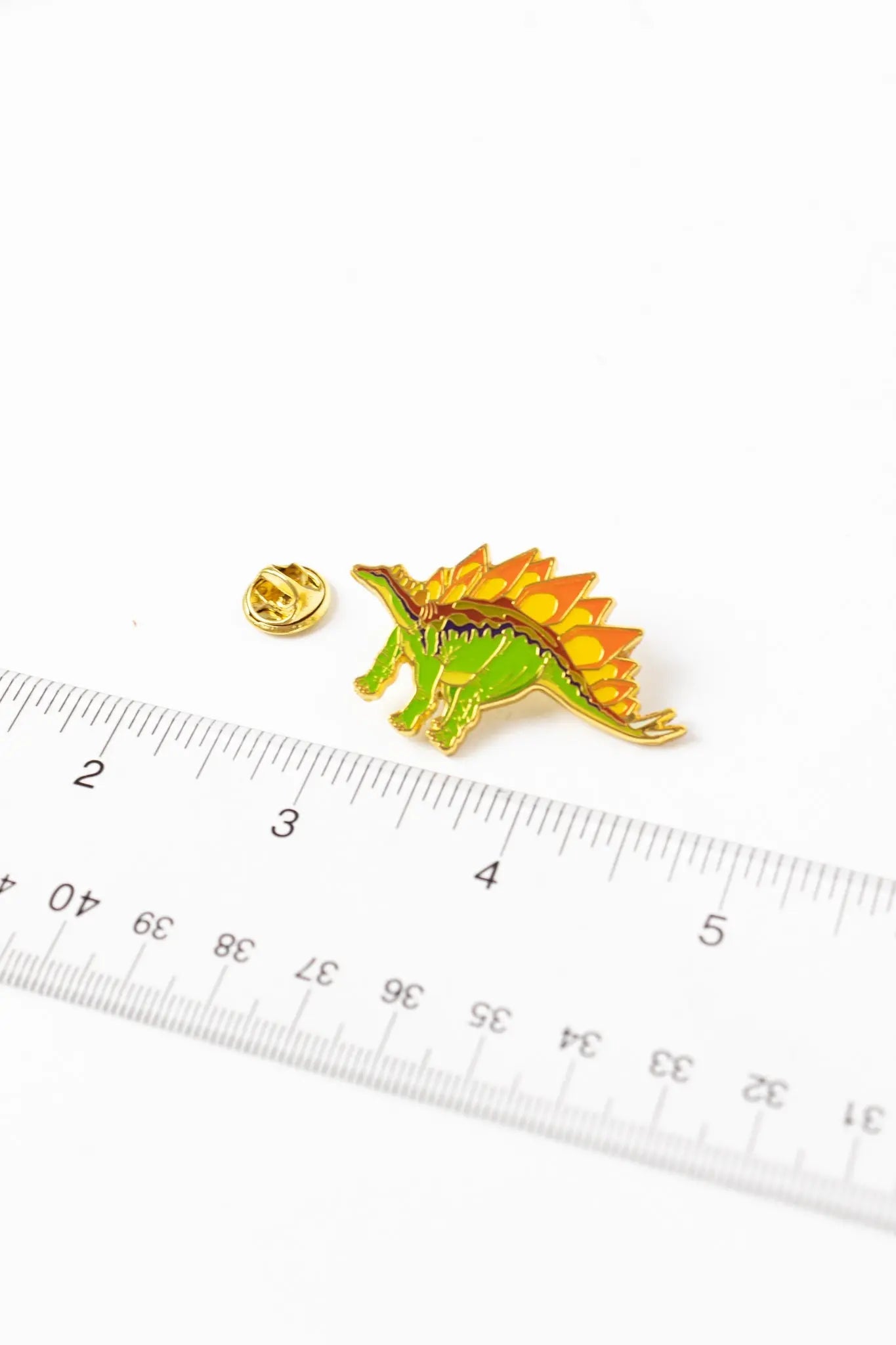 Stegosaurus Enamel Pin (Stegosaurus stenops), Default Title at Stemcell Science Shop