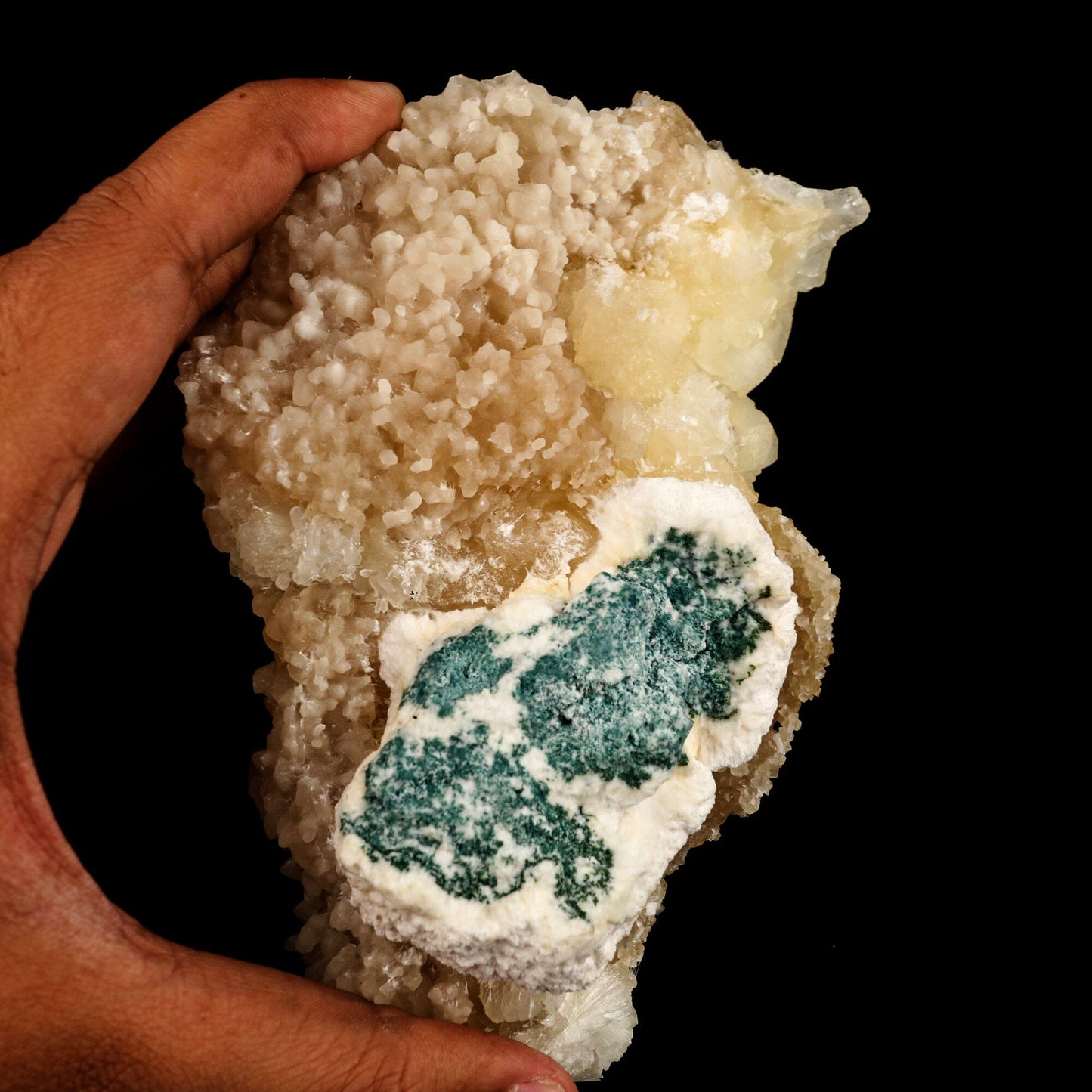 Stellerite with Stilbite Natural Mineral Specimen # B 6452