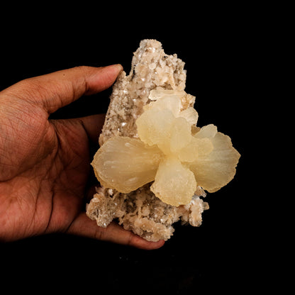 Stilbite 'Bow-Tie' on Heulandite Natural Mineral Specimen # B 6337