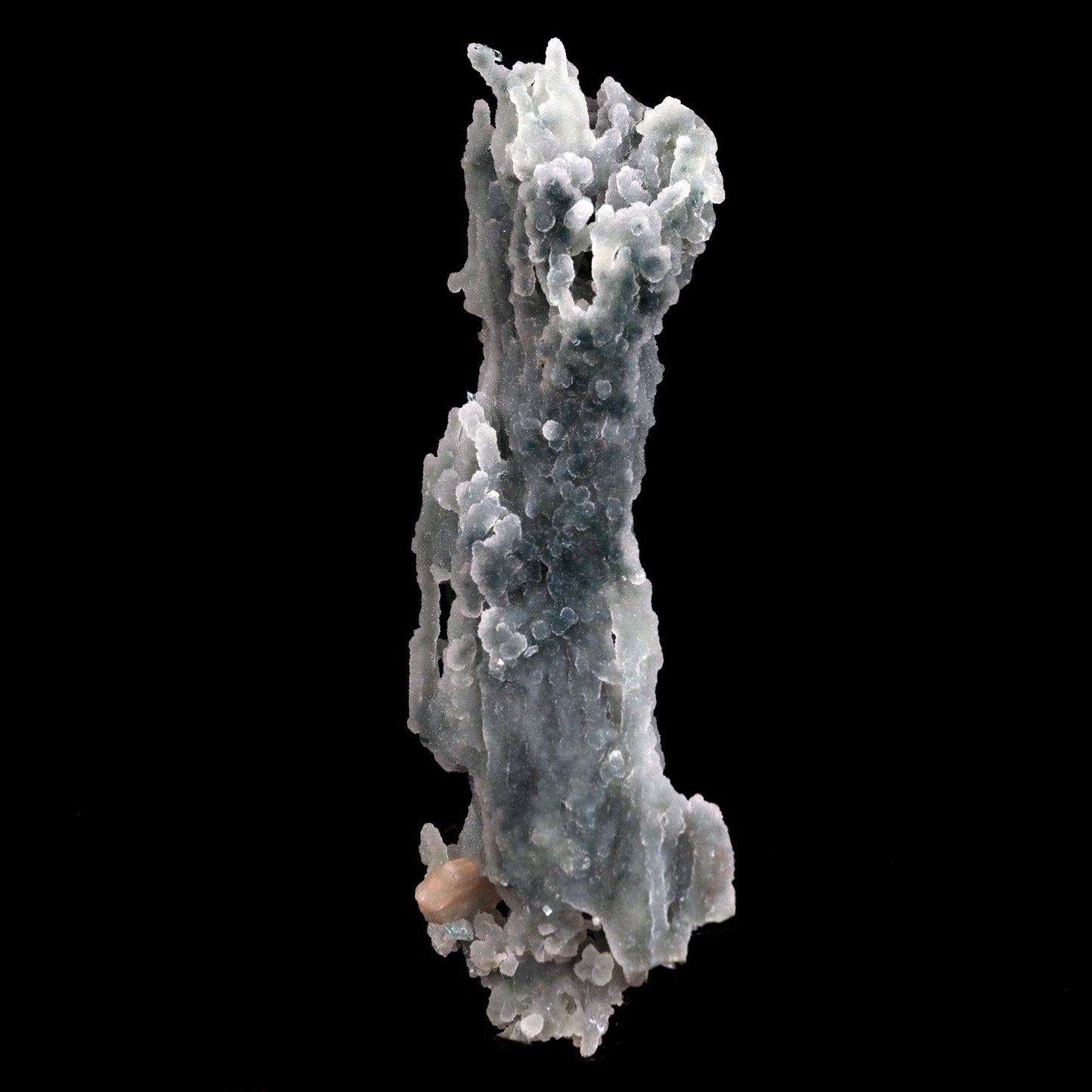Stilbite Crystals on Chalcedony Coral Natural Mineral Specimen  # B 4825
