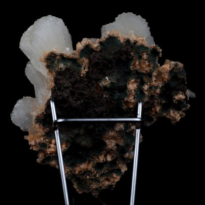 Stilbite Lusterous on Heulandite Natural Mineral Specimen  # B 4917