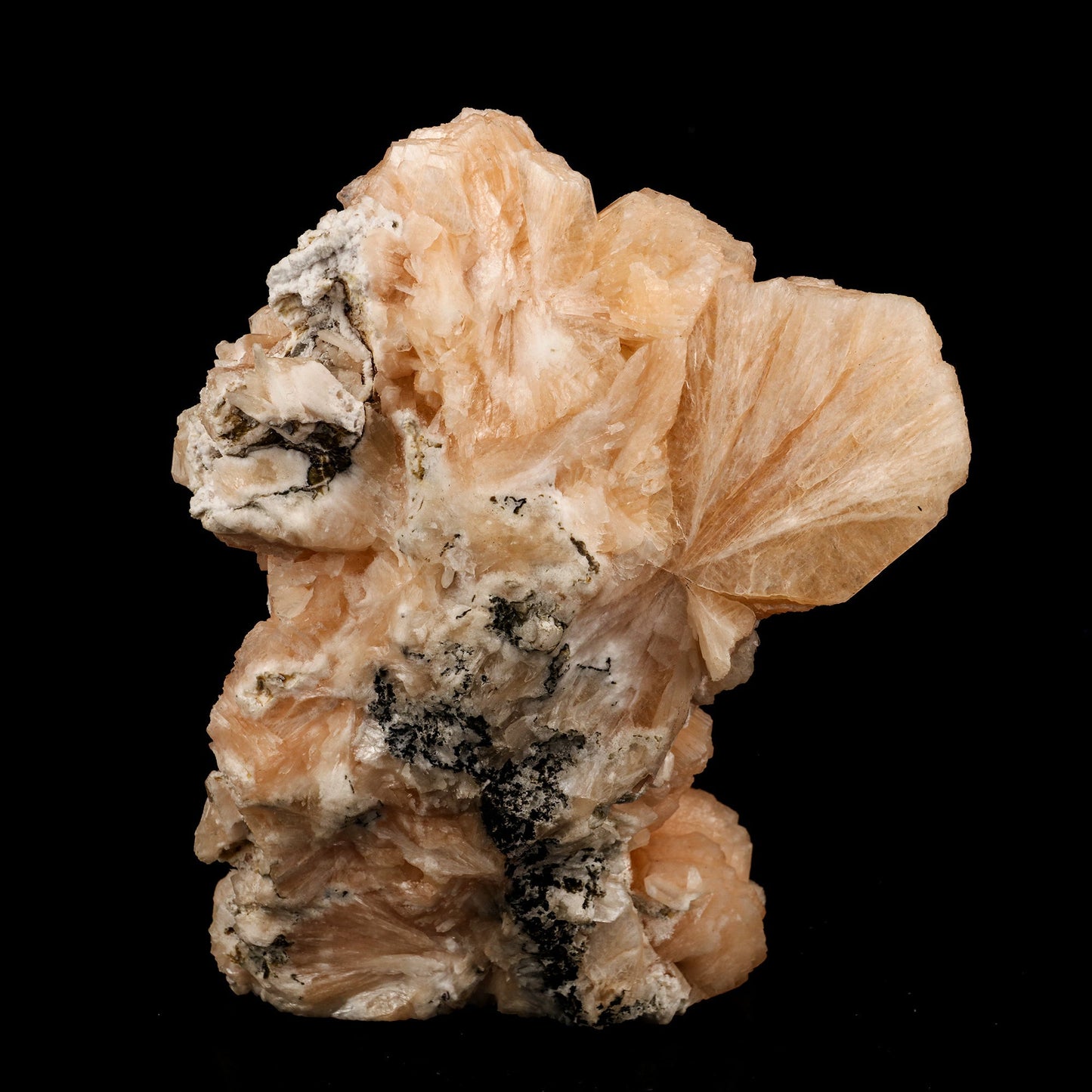 Stilbite Pink Free Standing Natural Mineral Specimen # B 5940