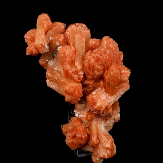 Stilbite Red Natural Mineral Specimen # B 5833