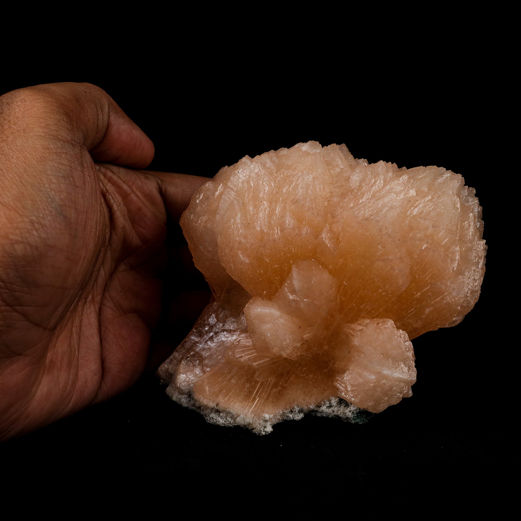 Stilbite Twin Terminated Natural Mineral Specimen  # B 5153