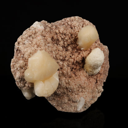 Stilbite with Heulandite Natural Mineral Specimen # B 5584