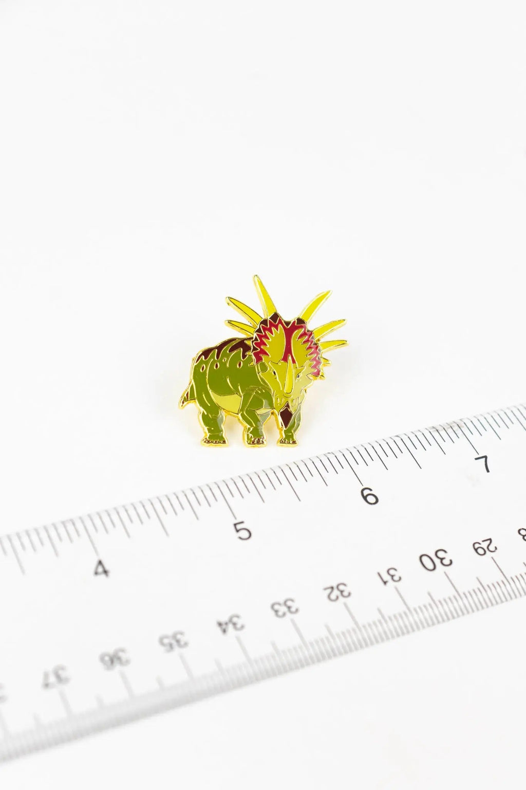 Styracosaurus Enamel Pin (Styracosaurus albertensis), Default Title at Stemcell Science Shop