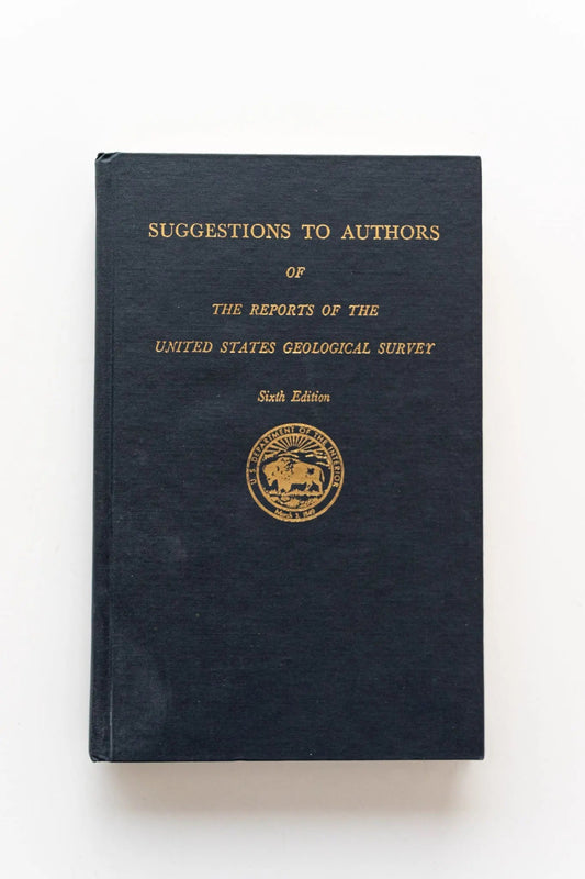 Suggestions to Authors: Of the Reports of the United States Geological Survey Books Stemcell Science Shop