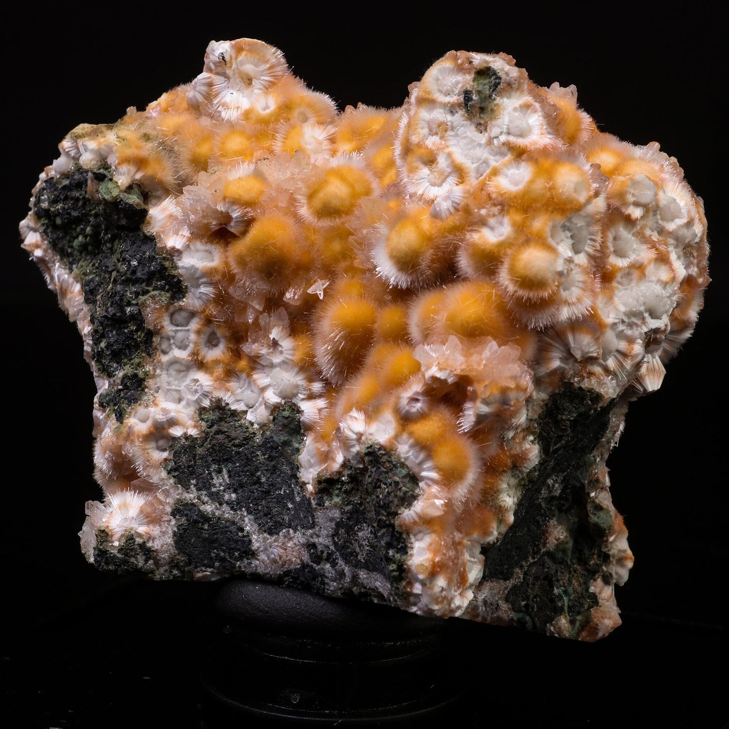 Thomsonite Orange Rare Find Natural Mineral Specimen # B 6721