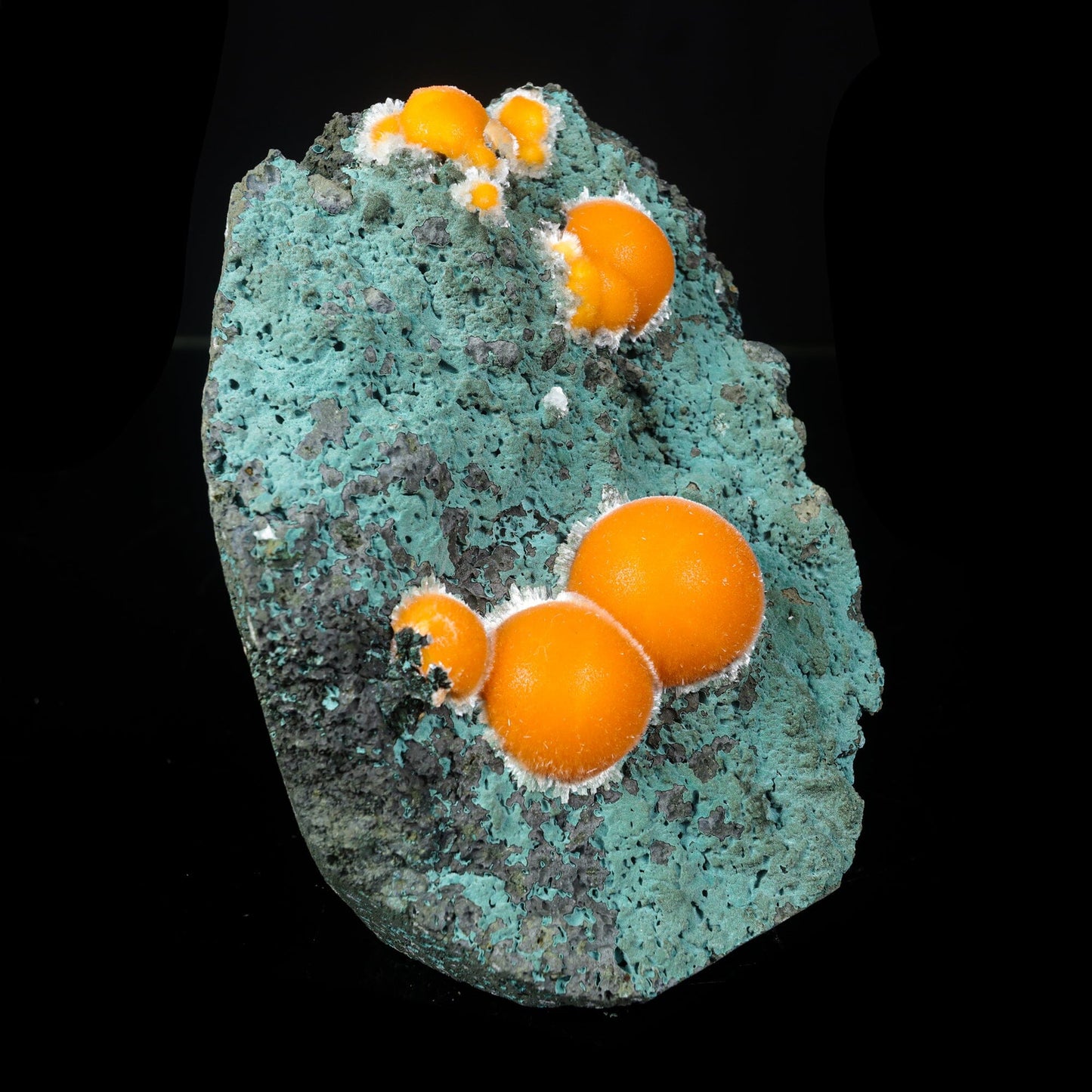 Thomsonite Orange Rare Find Natural Mineral Specimen