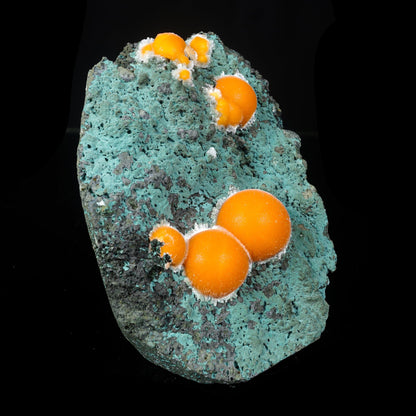 Thomsonite Orange Rare Find Natural Mineral Specimen