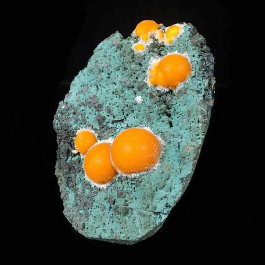 Thomsonite Orange Rare Find Natural Mineral Specimen