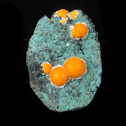 Thomsonite Orange Rare Find Natural Mineral Specimen