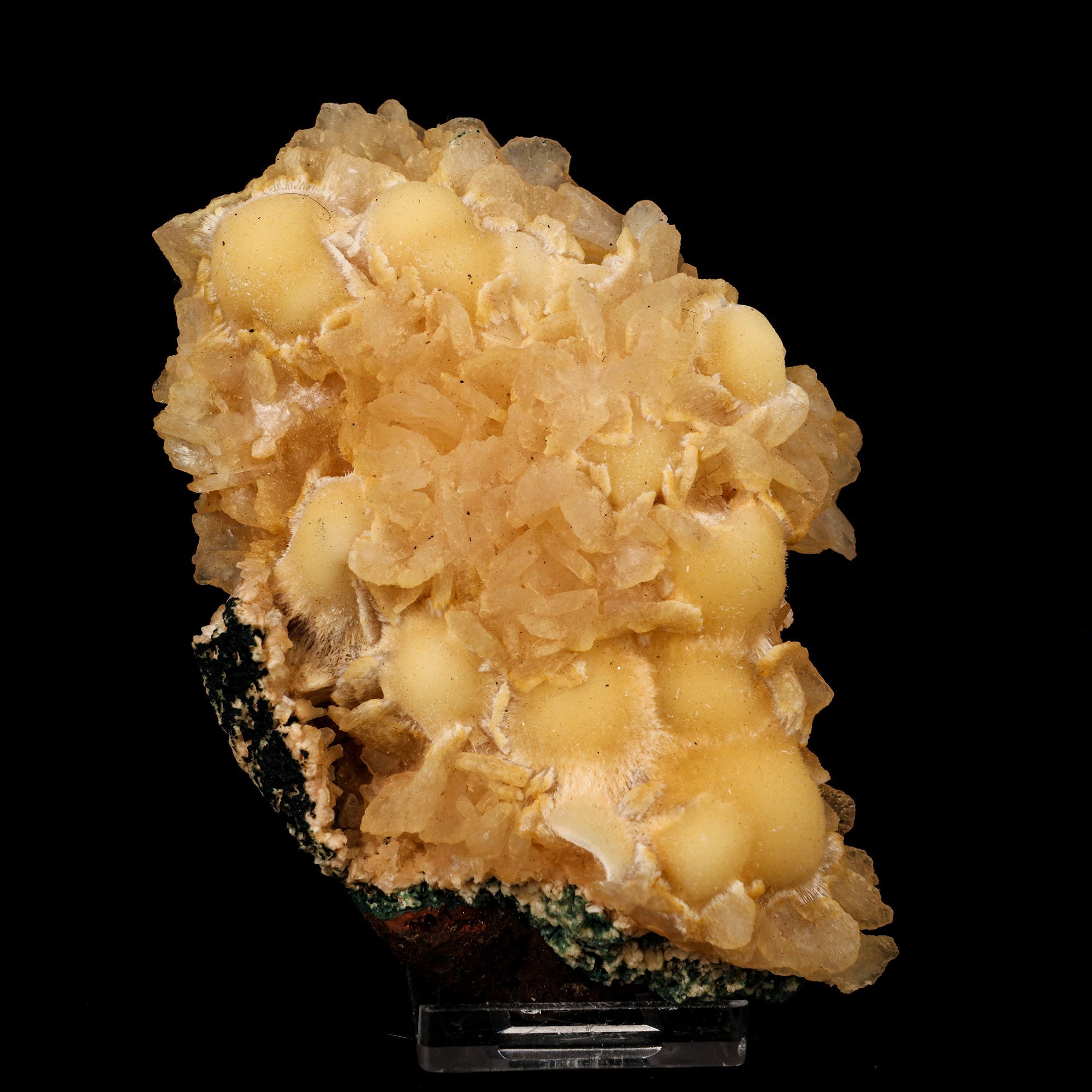 Thomsonite Rare Find with Stilbite Natural Mineral Specimen # B 5747