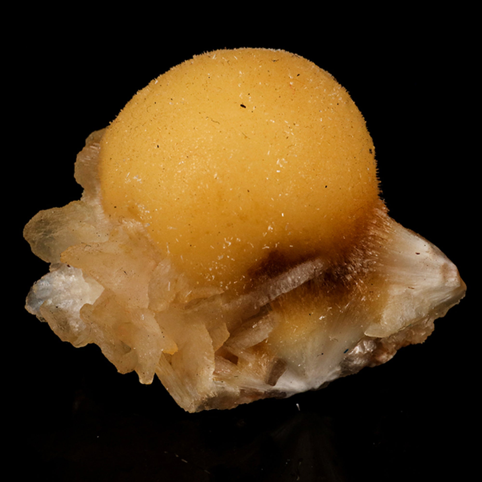 Thomsonite Rare Find with Stilbite Natural Mineral Specimen # B 5784