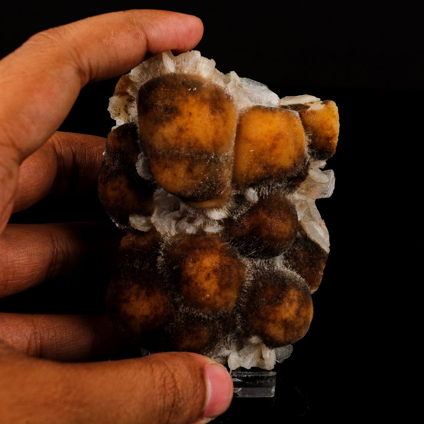 Thomsonite Rare Find with Stilbite Natural Mineral Specimen # B 5846