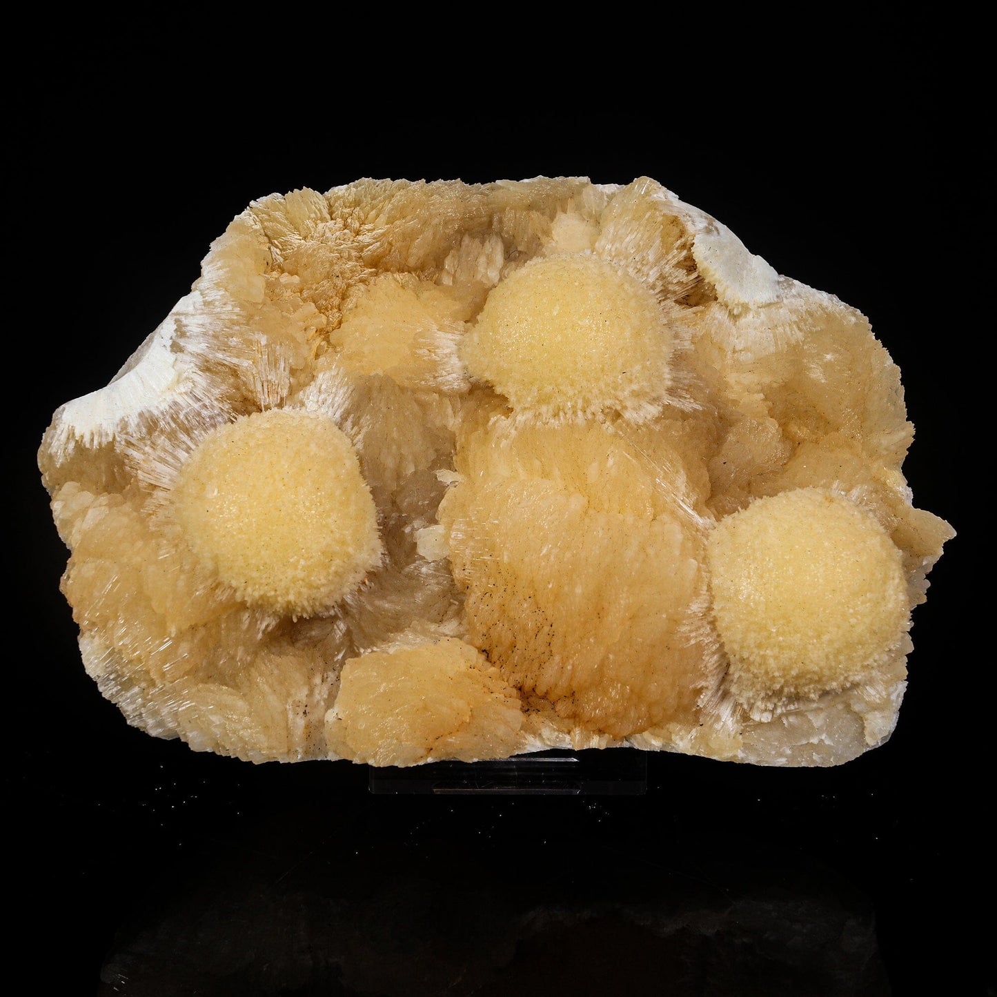 Thomsonite Yellow Color Rare Find Natural Mineral Specimen # B 7007