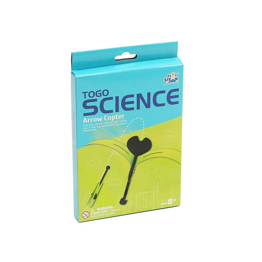 Togo Science Slingshot Copter - Spinning Helicopter Kids Stemcell Science Shop