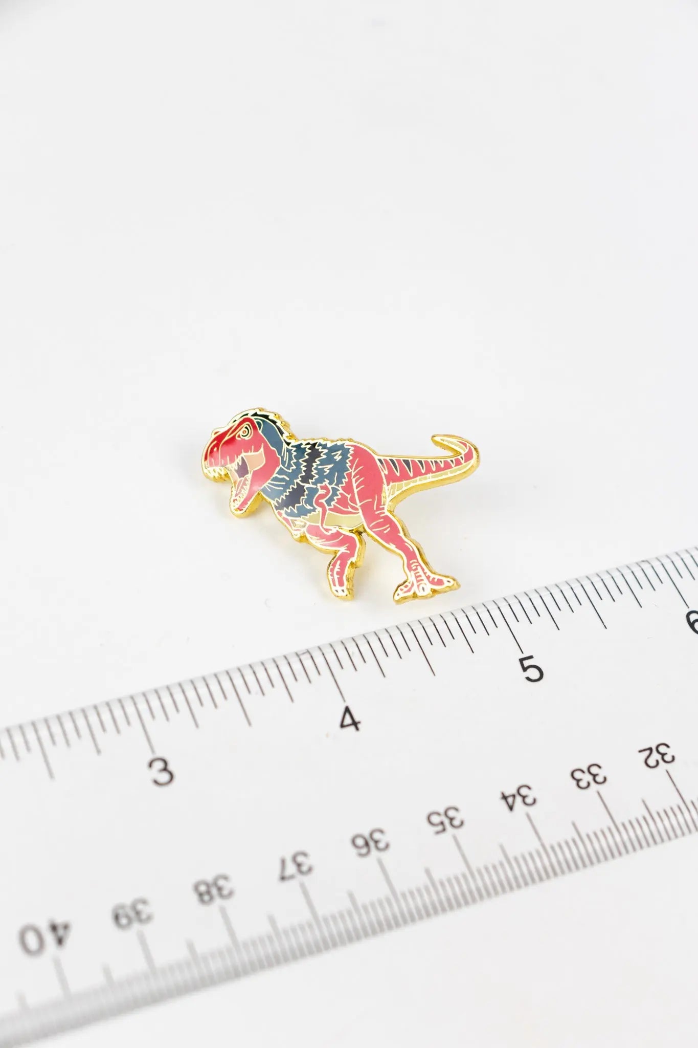 Tyrannosaurus Rex (Feathered) Enamel Pin, Default Title at Stemcell Science Shop