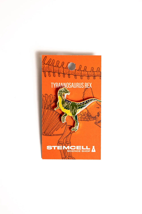 Tyrannosaurus Rex Enamel Pin, Default Title at Stemcell Science Shop