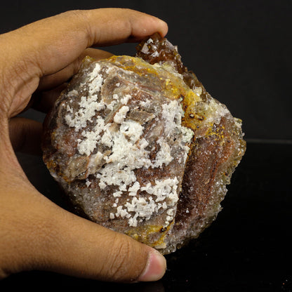Yellow Fluorite Natural mineral Specimen # B 6804