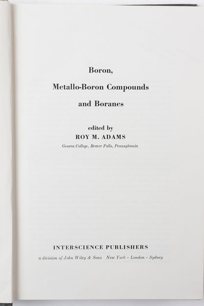 Boron, Metallo-Boron, Compounds and Boranes - Stemcell Science Shop
