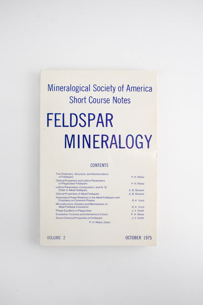 Feldspar Mineralogy