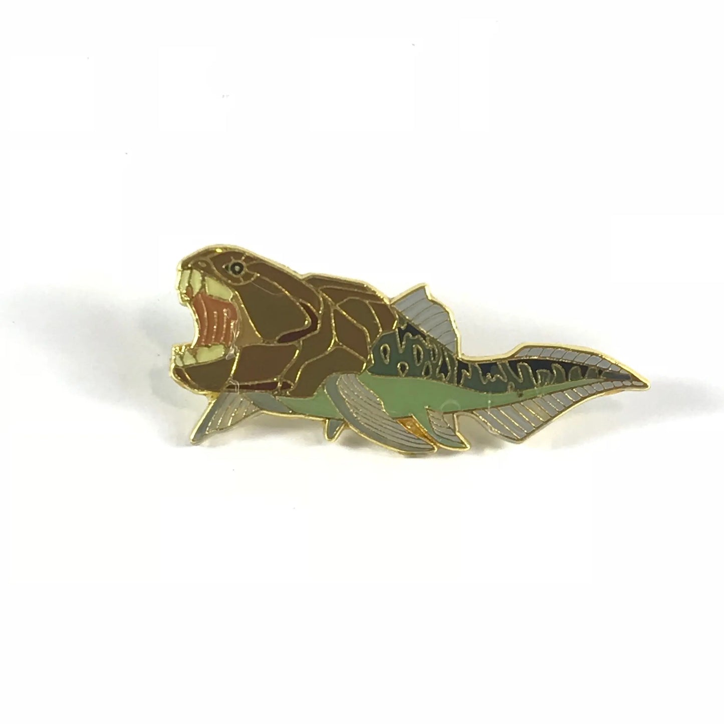 Dunkleosteus Enamel Pin - THE STEMCELL SCIENCE SHOP