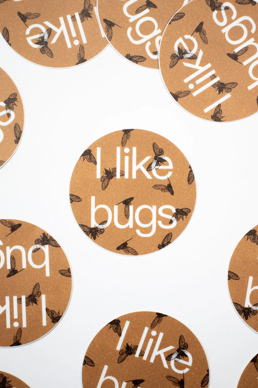 "I like bugs" Sticker