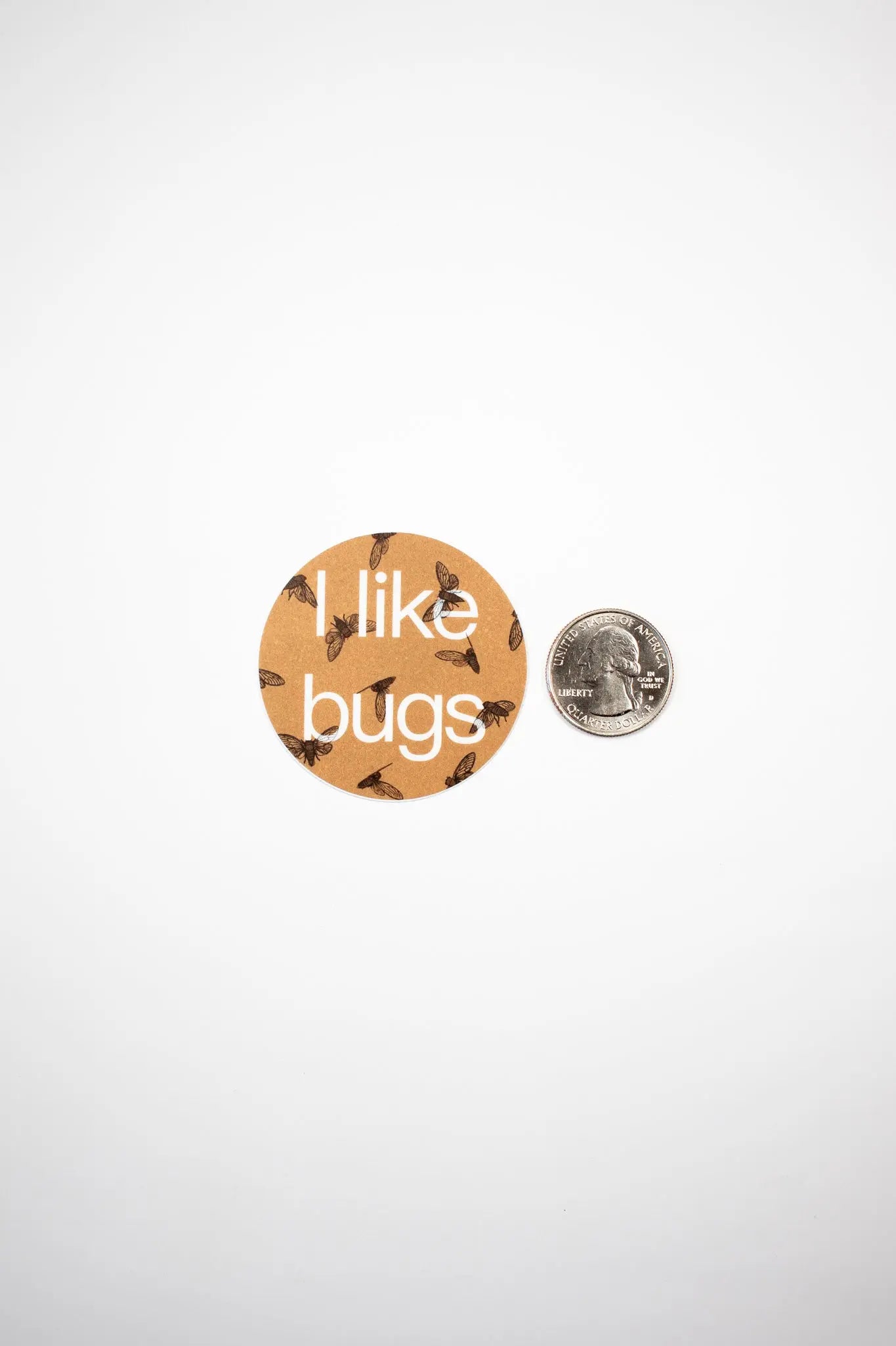 "I like bugs" Sticker