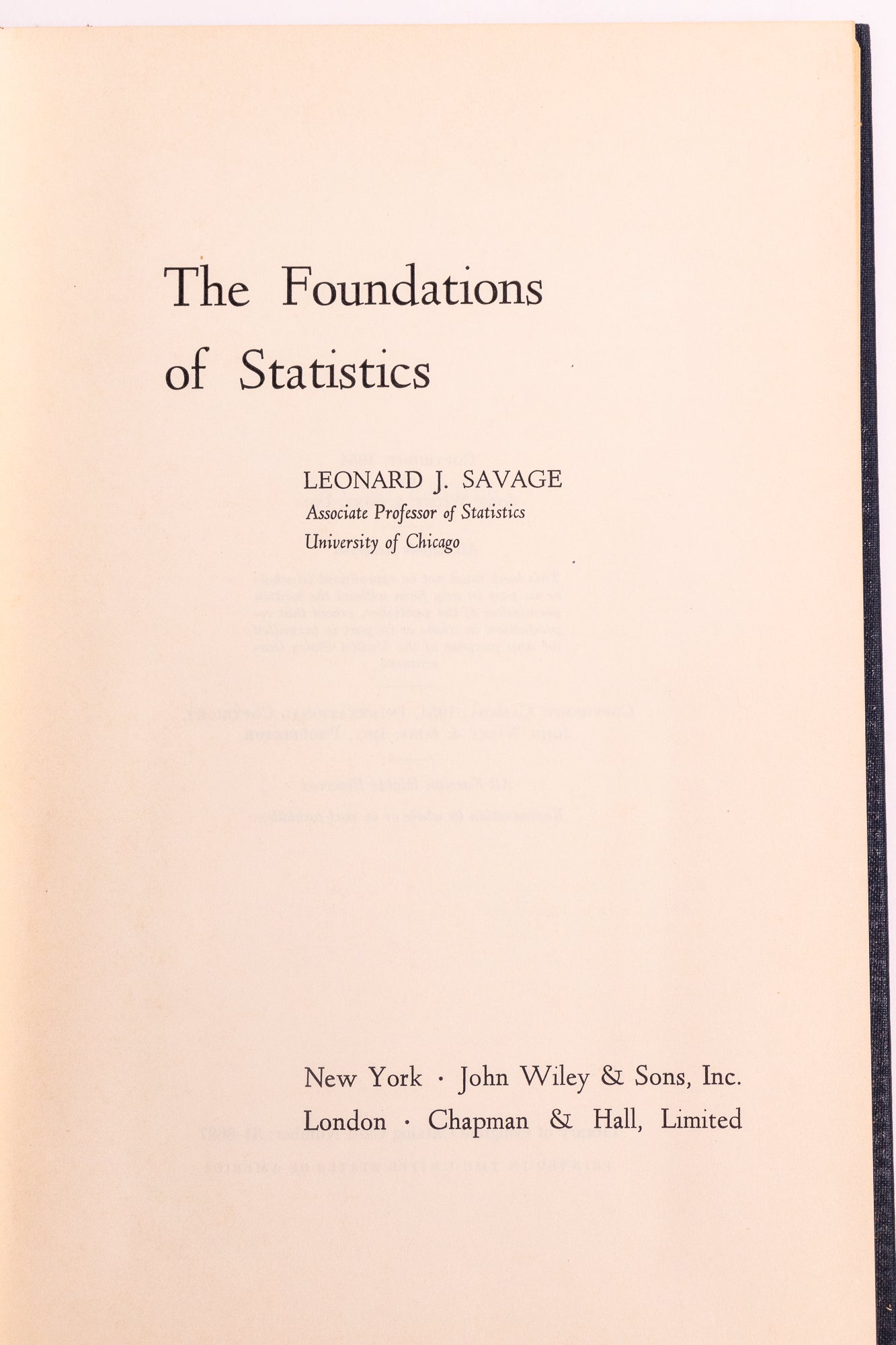 The Foundations of Statistics - Stemcell Science Shop