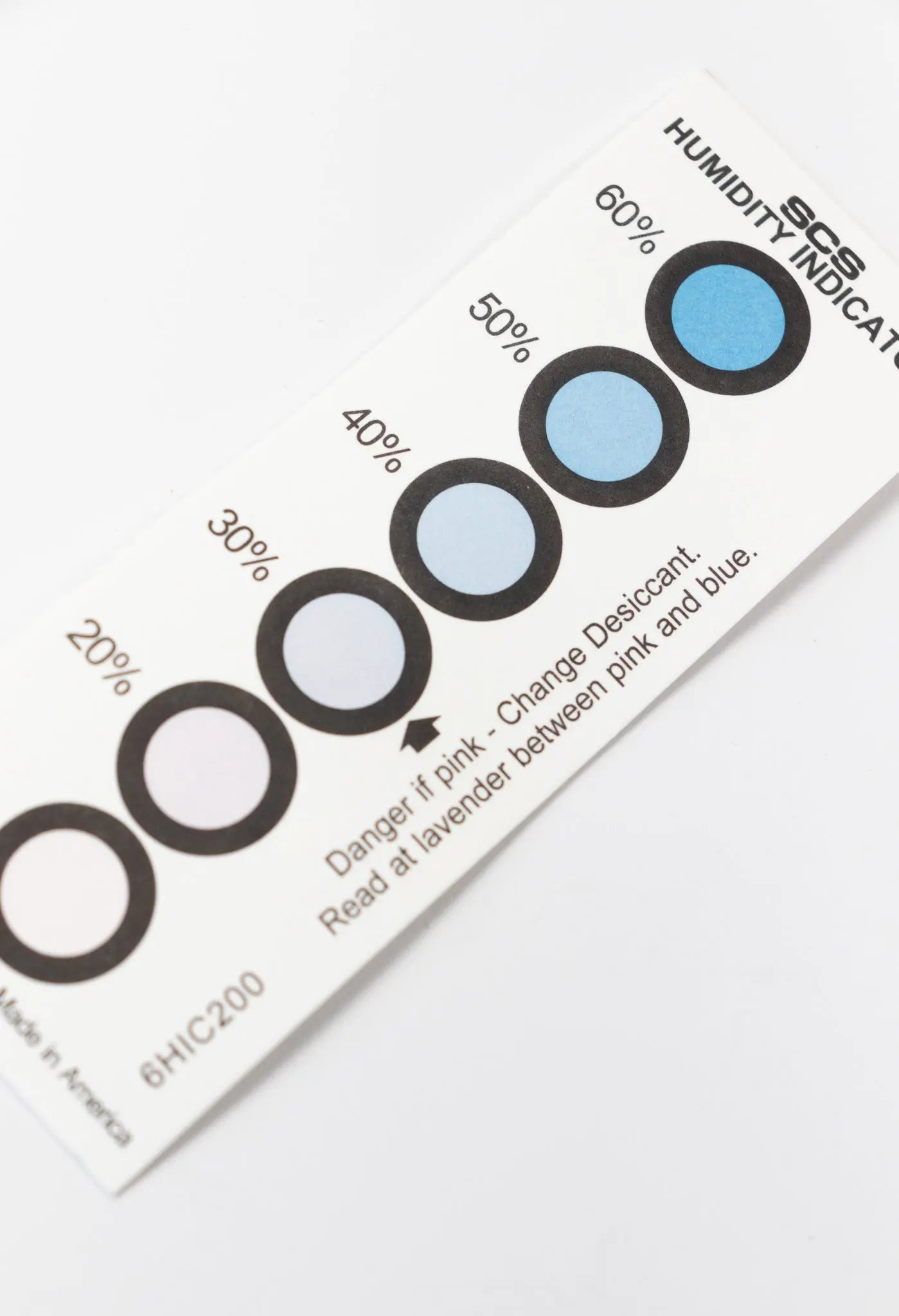 Humidity Indicator Card - Stemcell Science Shop