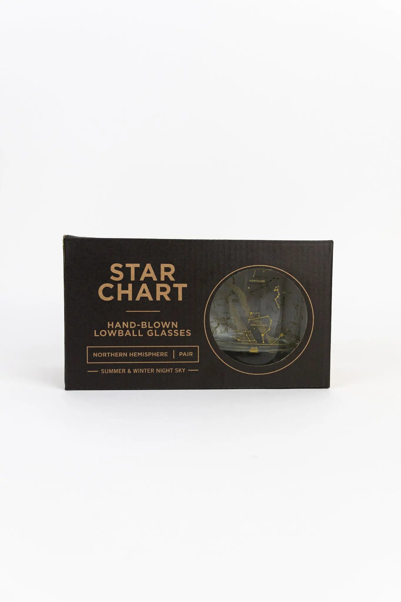 Star Chart Lowball Glasses Set - Stemcell Science Shop