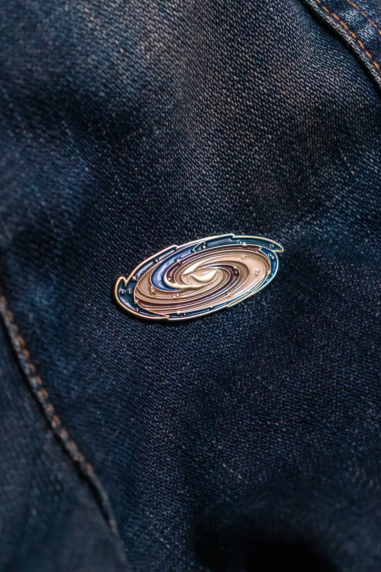Andromeda Galaxy Pin