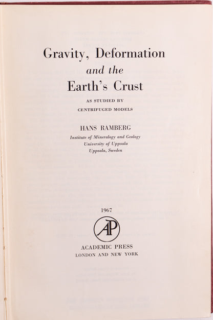 Gravity, Deformation and the Earth's Crust