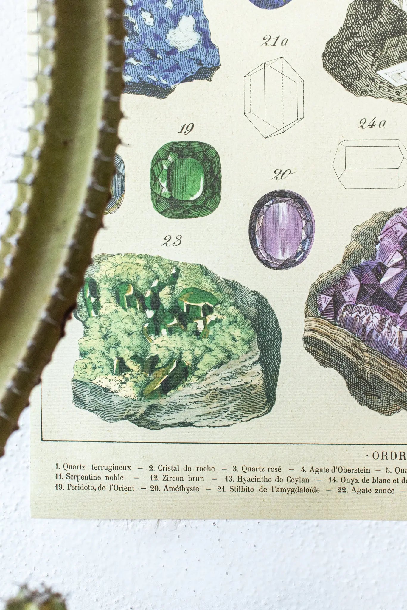 Mineralogy Scientific Chart