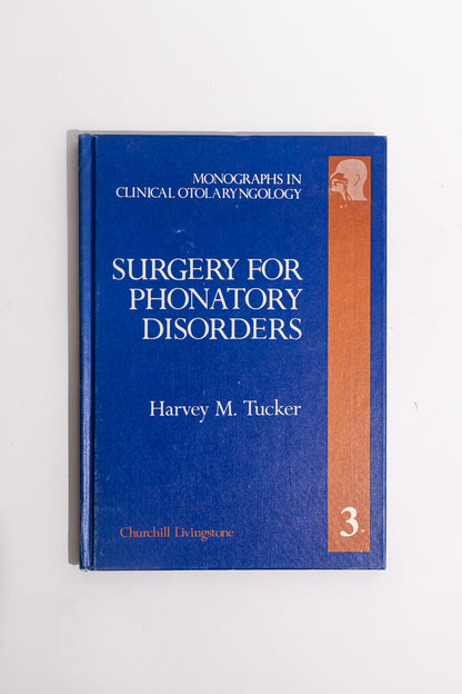 Surgery for Phonatory Disorder - Stemcell Science Shop