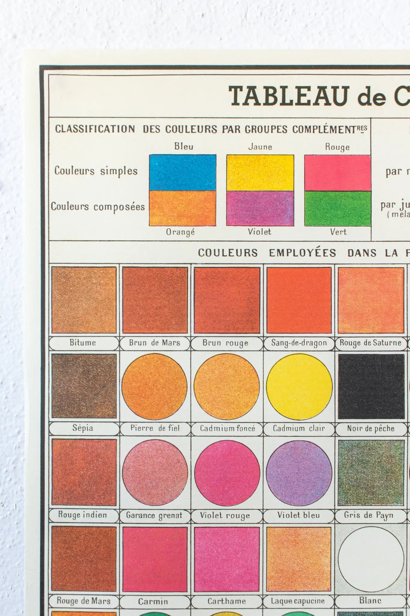 Color Table Chart - Stemcell Science Shop