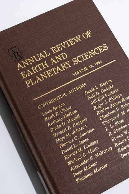 Annual Review of Earth and Planetary Sciences: Vol 12