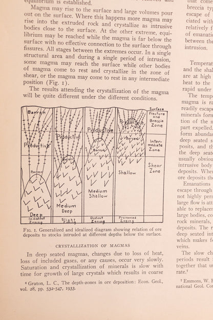 Ore Deposits as Related to Structural Features
