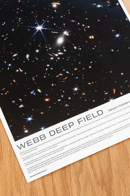 JWST Historic Poster #1 - Webb Deep Field
