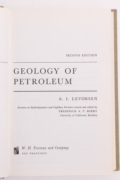 Geology of Petroleum