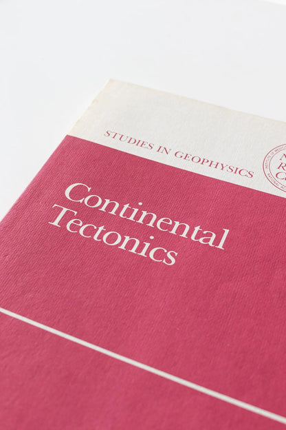 Continental Tectonics- Studies in Geophysics